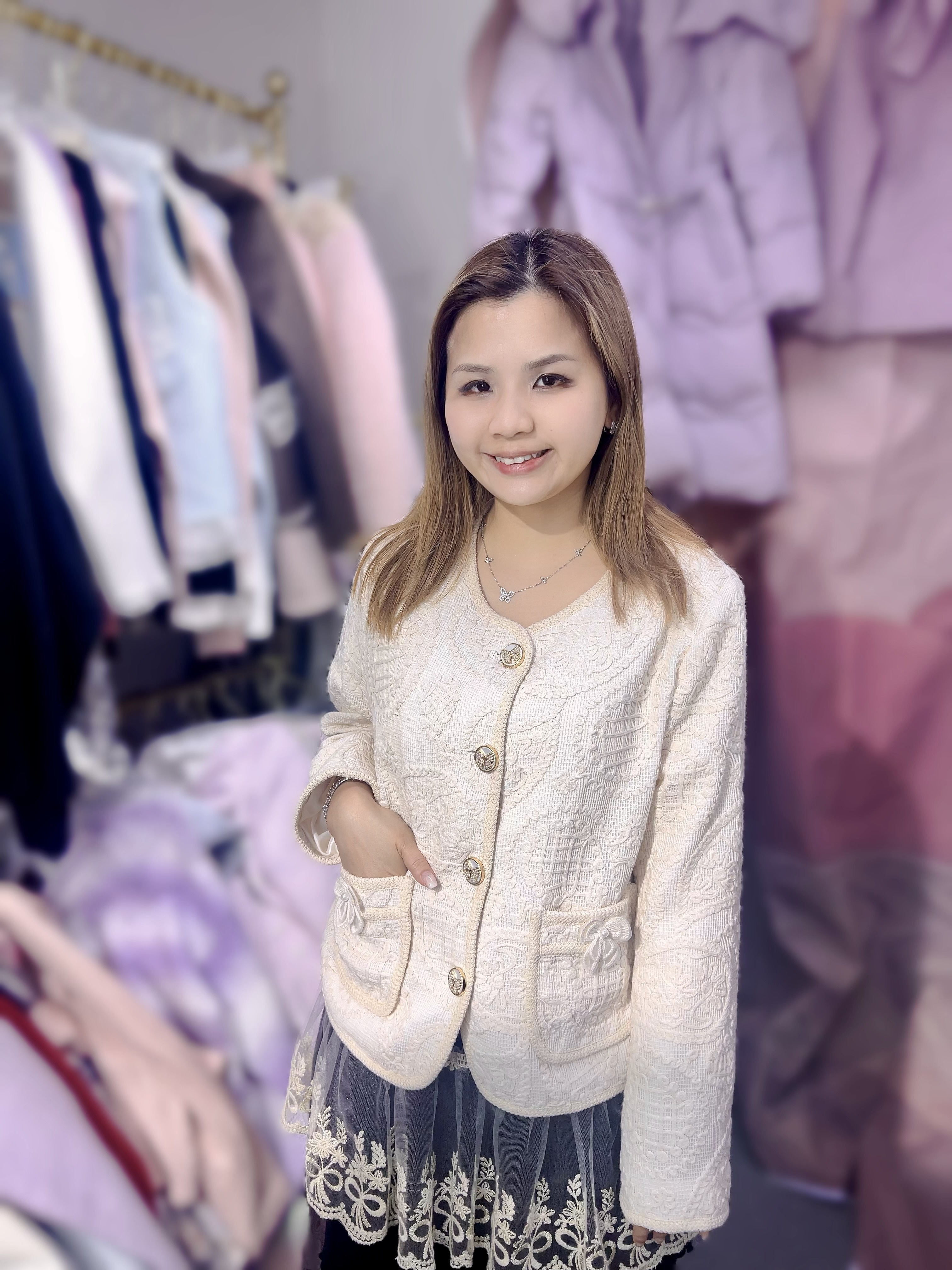 DE23 胸S38 M40 L42 長22 $379