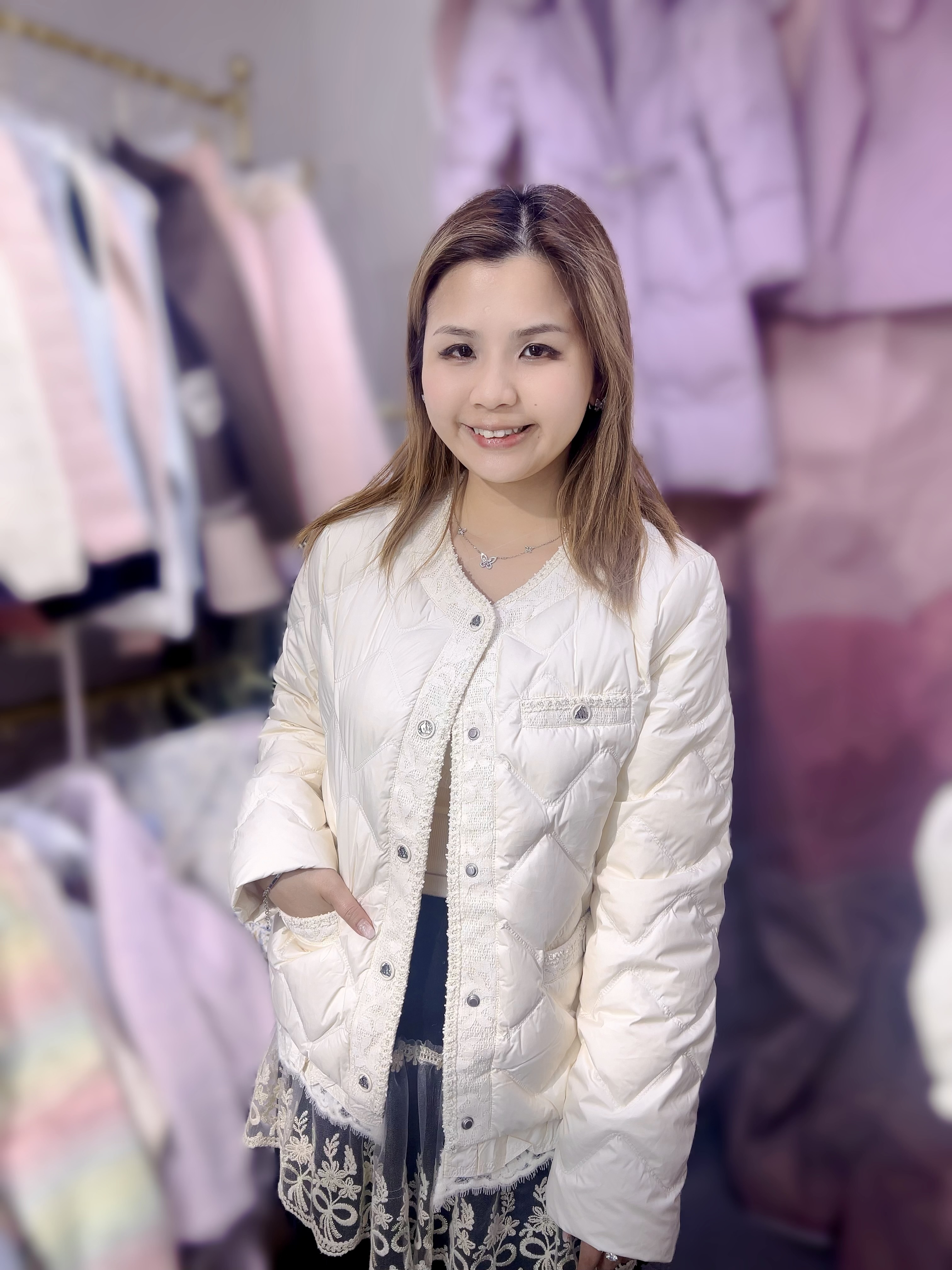 DE45  80%羽絨 胸S38 M40 L42 XL44 長24  原價 $699