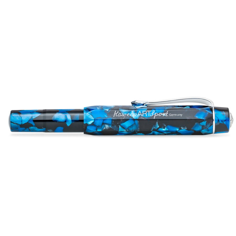 鵝卵石藍 ART SPORT鋼筆 短鋼筆｜德國KAWECO