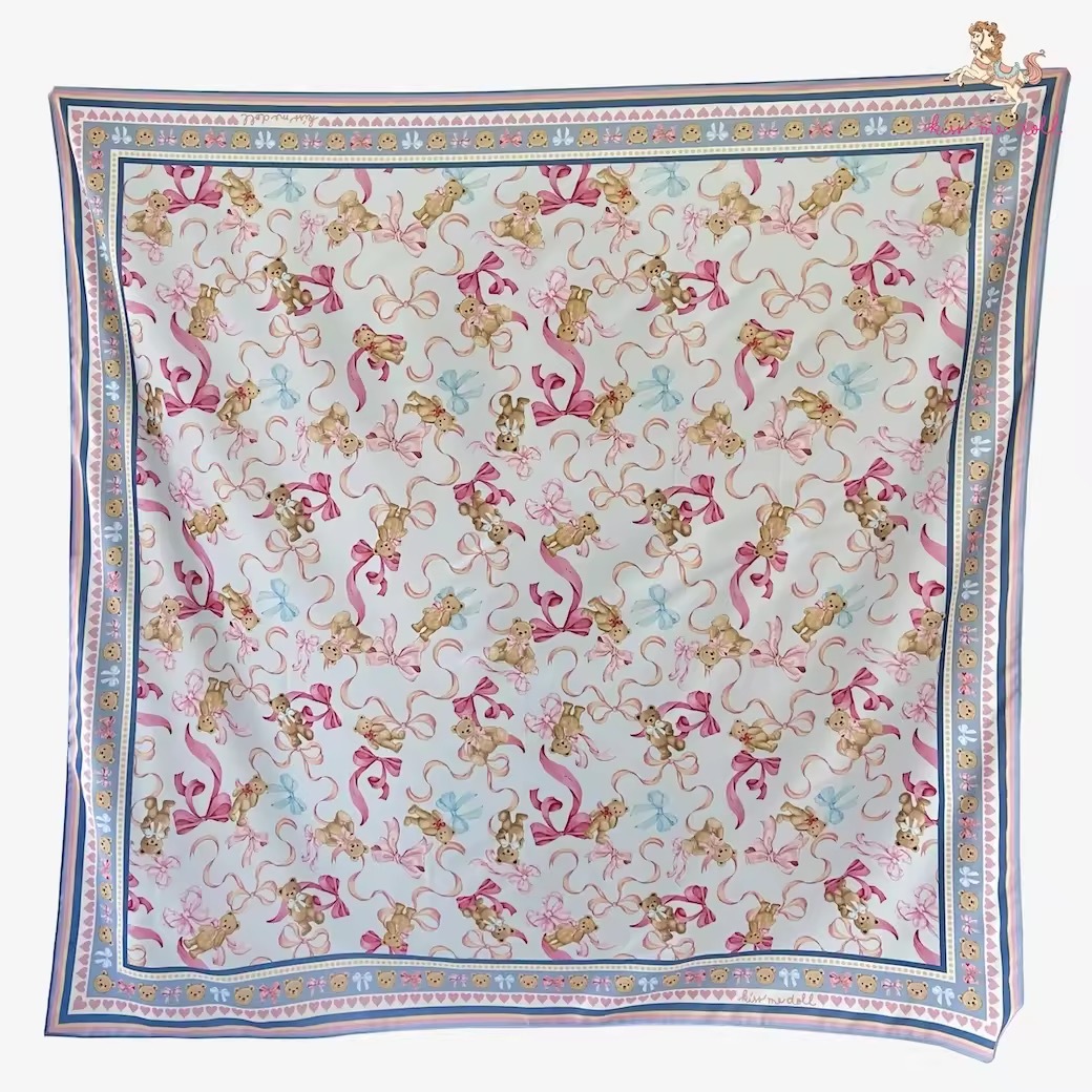 KISS ME DOLL - 真絲絲巾 ( ClASSIC ZOE )