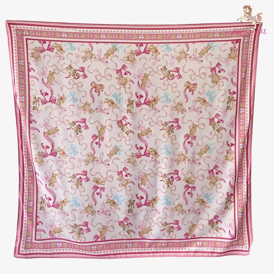 KISS ME DOLL - 真絲絲巾 ( ClASSIC ZOE )