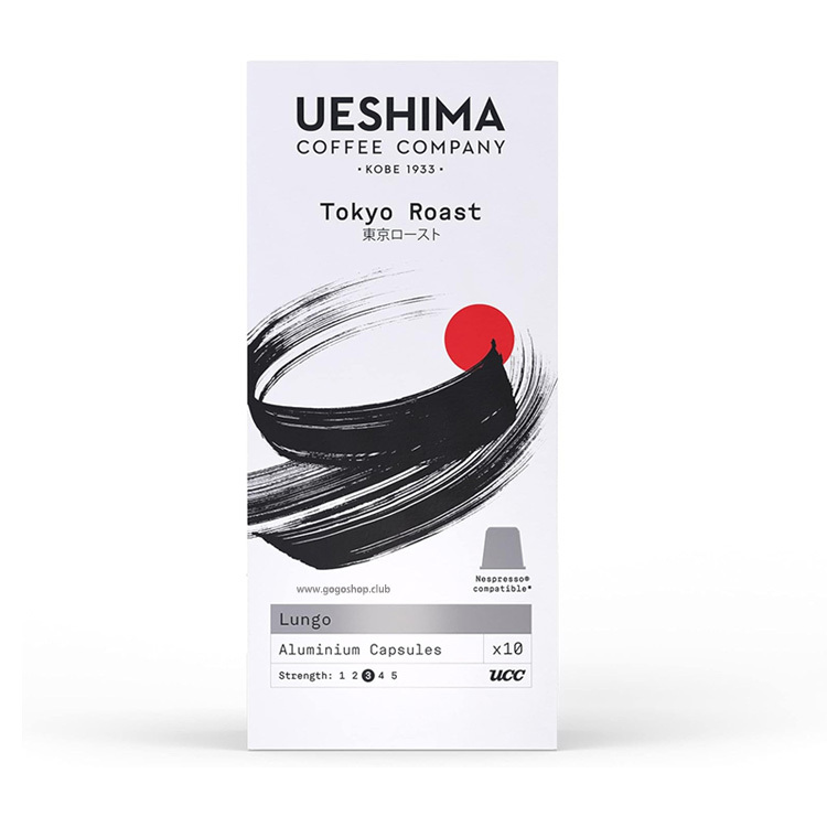 日本上島珈琲 Tokyo Roast 東京烘焙風味 Lungo 咖啡膠囊 (10 粒裝) - 兼容 Nespresso