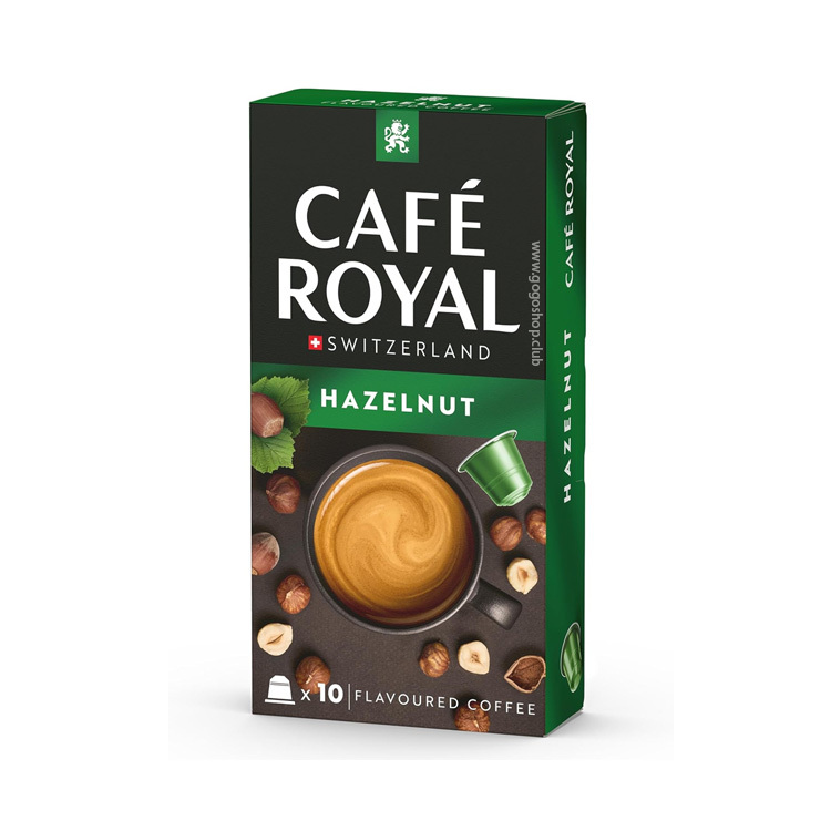 Café Royal 榛子咖啡膠囊 (10 粒裝)  低度烘焙 - 兼容 Nespresso