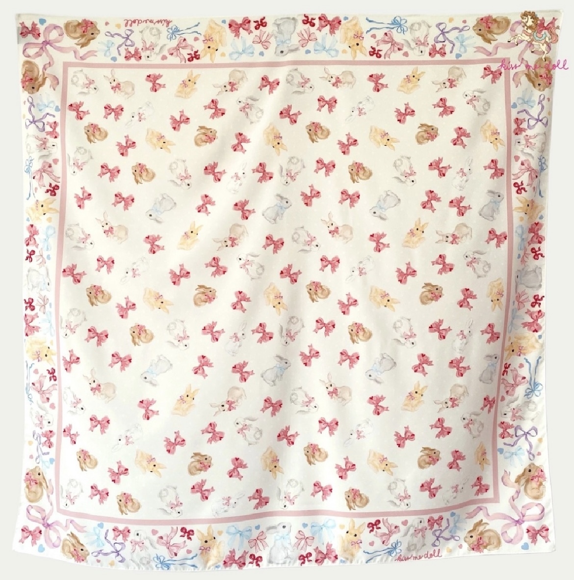 KISS ME DOLL - 真絲絲巾 (CLASSIC )