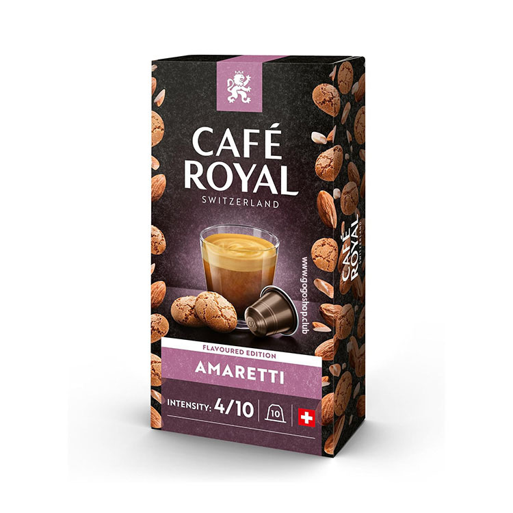 Café Royal Amande杏仁餅風味咖啡膠囊 (10粒裝) - 兼容 Nespresso