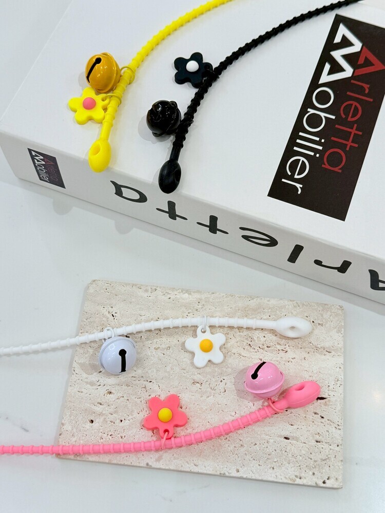 鈴鐺花朵小蝌蚪繩子