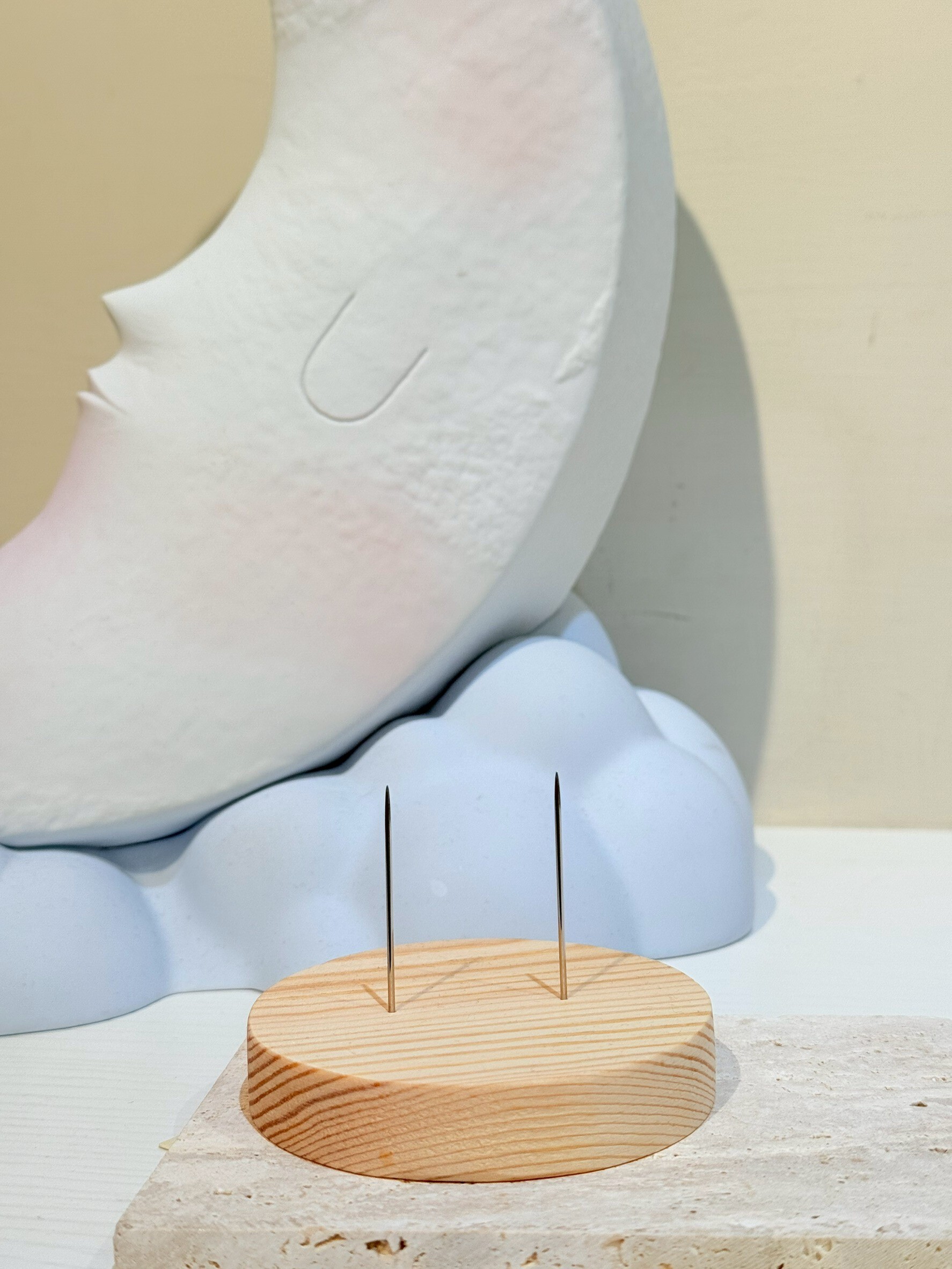 雙針大底座『直徑8cm』