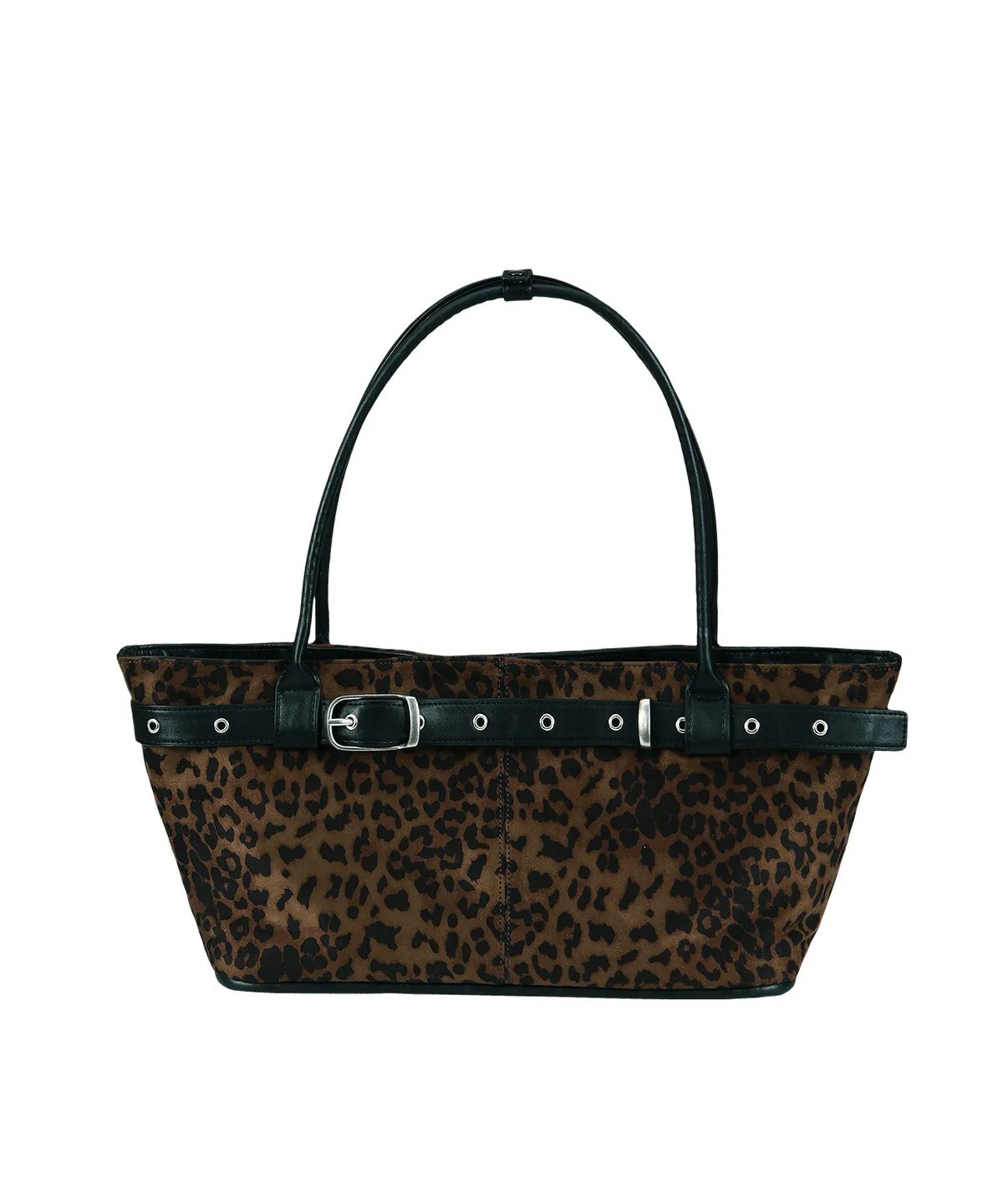 Yeomim Belted Boat Bag (leopard)
