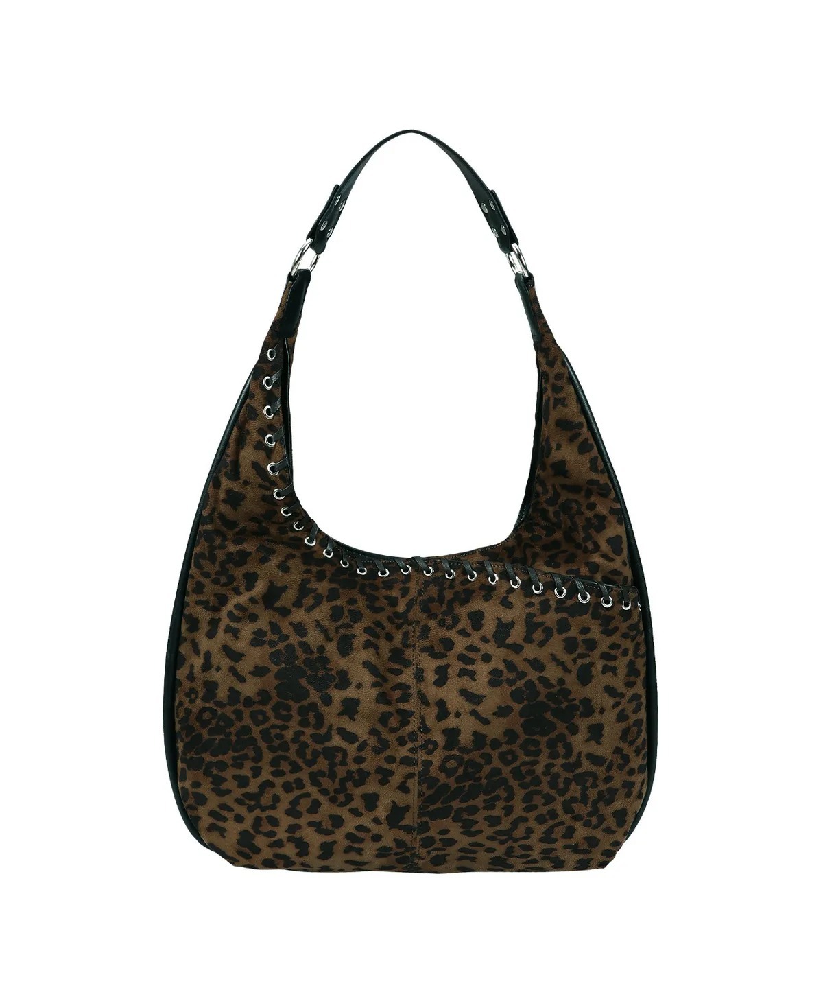 Yeomim Medium Slash Hobo Bag (leopard)