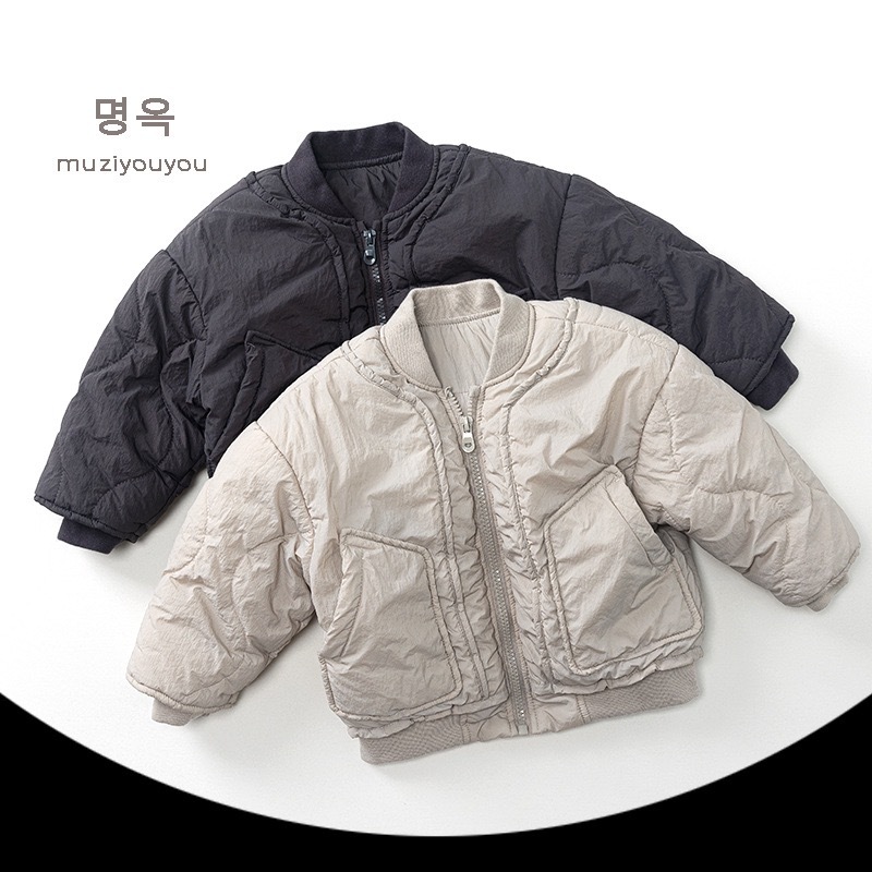 現貨130｜兩色簡約防風保暖外套