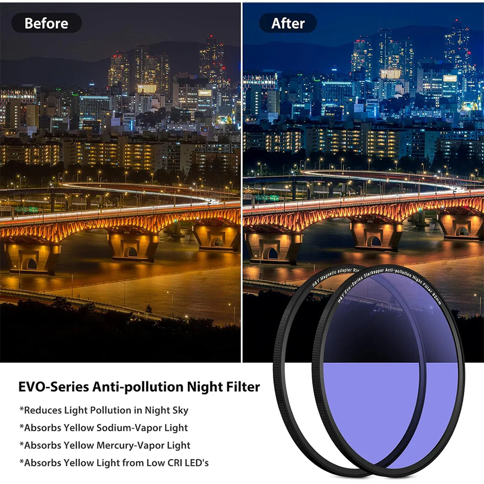 H&Y EVO-SERIES MAGNETIC NIGHT FILTER