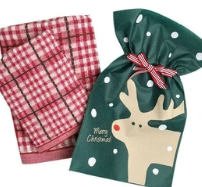 日式聖誕毛巾禮品裝(大浴巾+長毛巾) (非日本製)