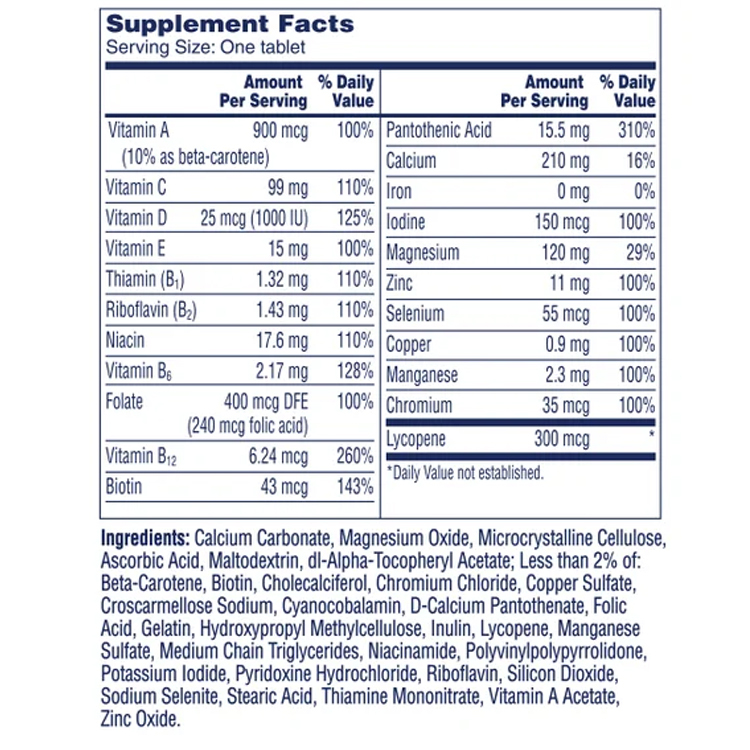 One A Day Men's Multivitamin, 300 Tablets