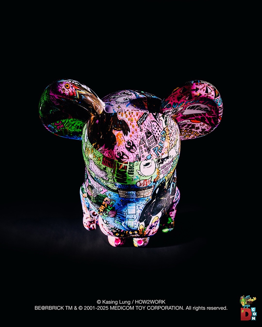Kasing Lung 龍家昇 (DCON 2025 VIP) LABUBU 1000% BE@RBRICK