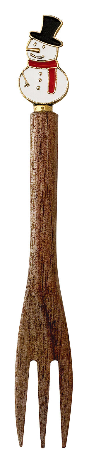 日式聖誕木製餐叉 (非日本製)