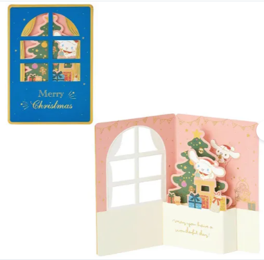 日本SANRIO立體聖誕卡 (非日本製)