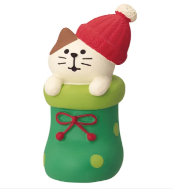 日本Decole Concombre貓貓聖誕擺設 (非日本製)