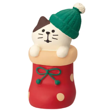 日本Decole Concombre貓貓聖誕擺設 (非日本製)