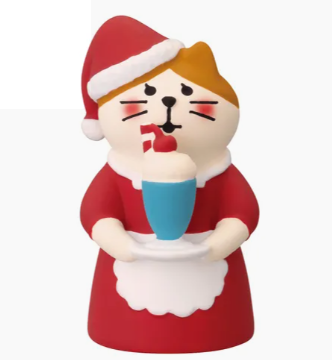 日本Decole Concombre貓貓聖誕擺設 (非日本製)