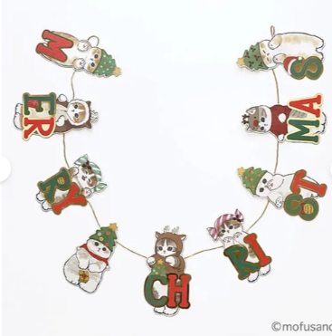 日本Mofusand聖誕紙條 (非日本製)