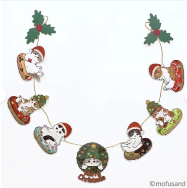 日本Mofusand聖誕紙條 (非日本製)