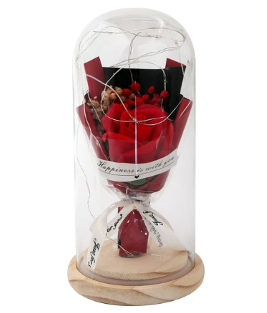 日式燈光花卉擺設 (非日本製)