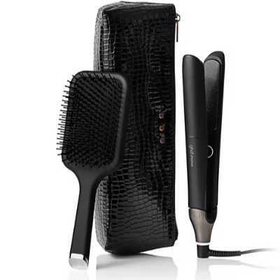 GHD Chronos 高清亮澤造型夾節日禮物套裝 – 黑色