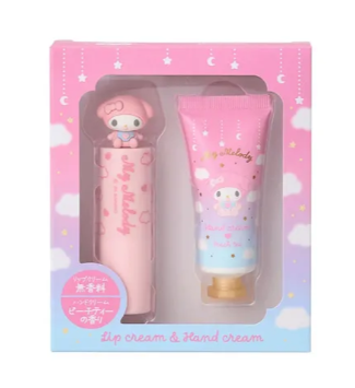 日本SANRIO潤唇膏護手霜套裝 (非日本製)