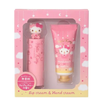 日本SANRIO潤唇膏護手霜套裝 (非日本製)