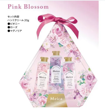 日本Meica香氛保濕護手霜套裝(牡丹/玫瑰/玉蘭) (非日本製)