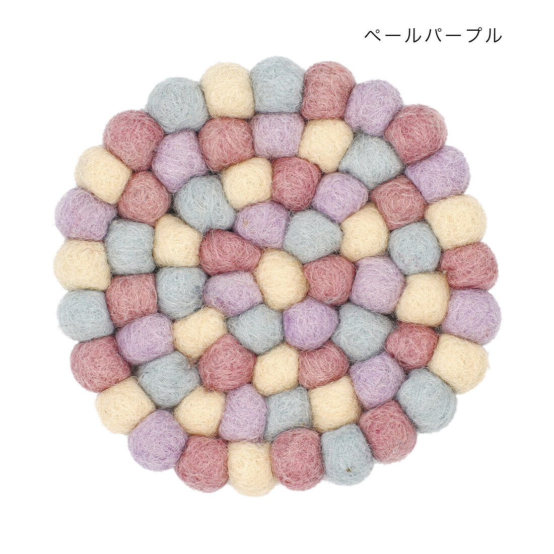 日式羊毛圓形杯墊 (非日本製)