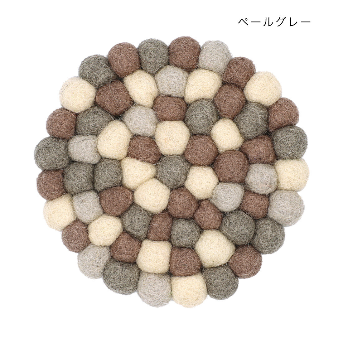 日式羊毛圓形杯墊 (非日本製)