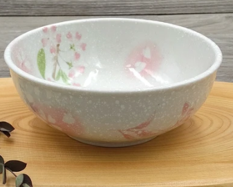 日本美濃燒花櫻瓦碗13.2CM (日本製)