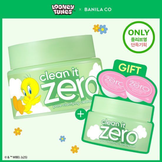 BANILA CO 零感肌清爽控油潔顏霜 100mL (翠兒聯名限定套組)