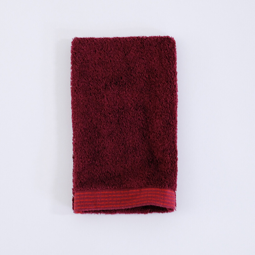 日本今治xSHESAY毛巾手套(紅) (日本製)