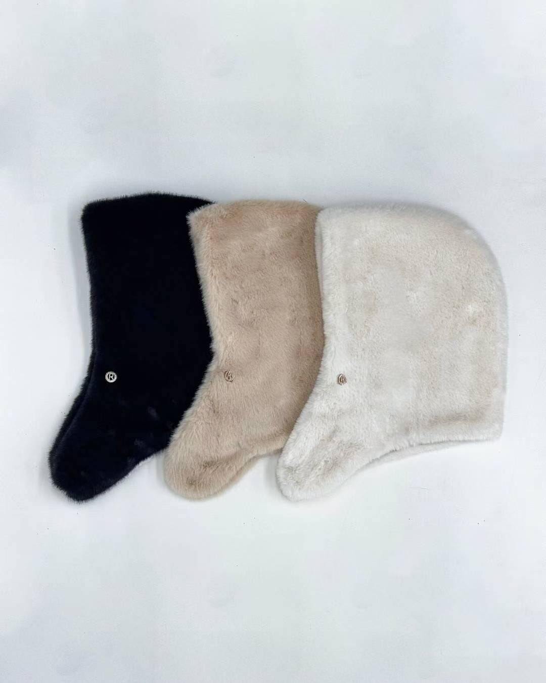 RB5208 仿動物毛圍帽