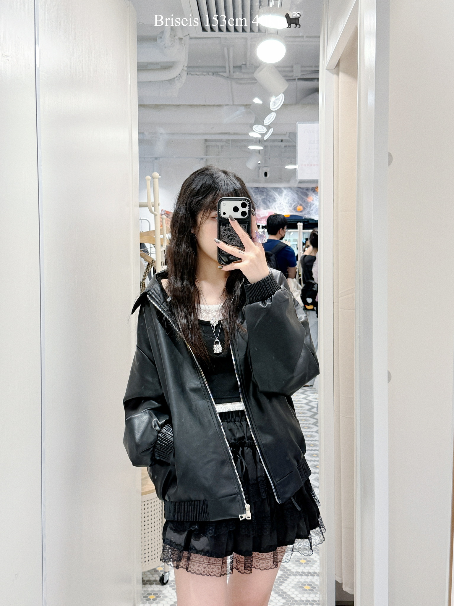 JK0330｜秋冬日常！高質反領OVERSIZE束感皮褸