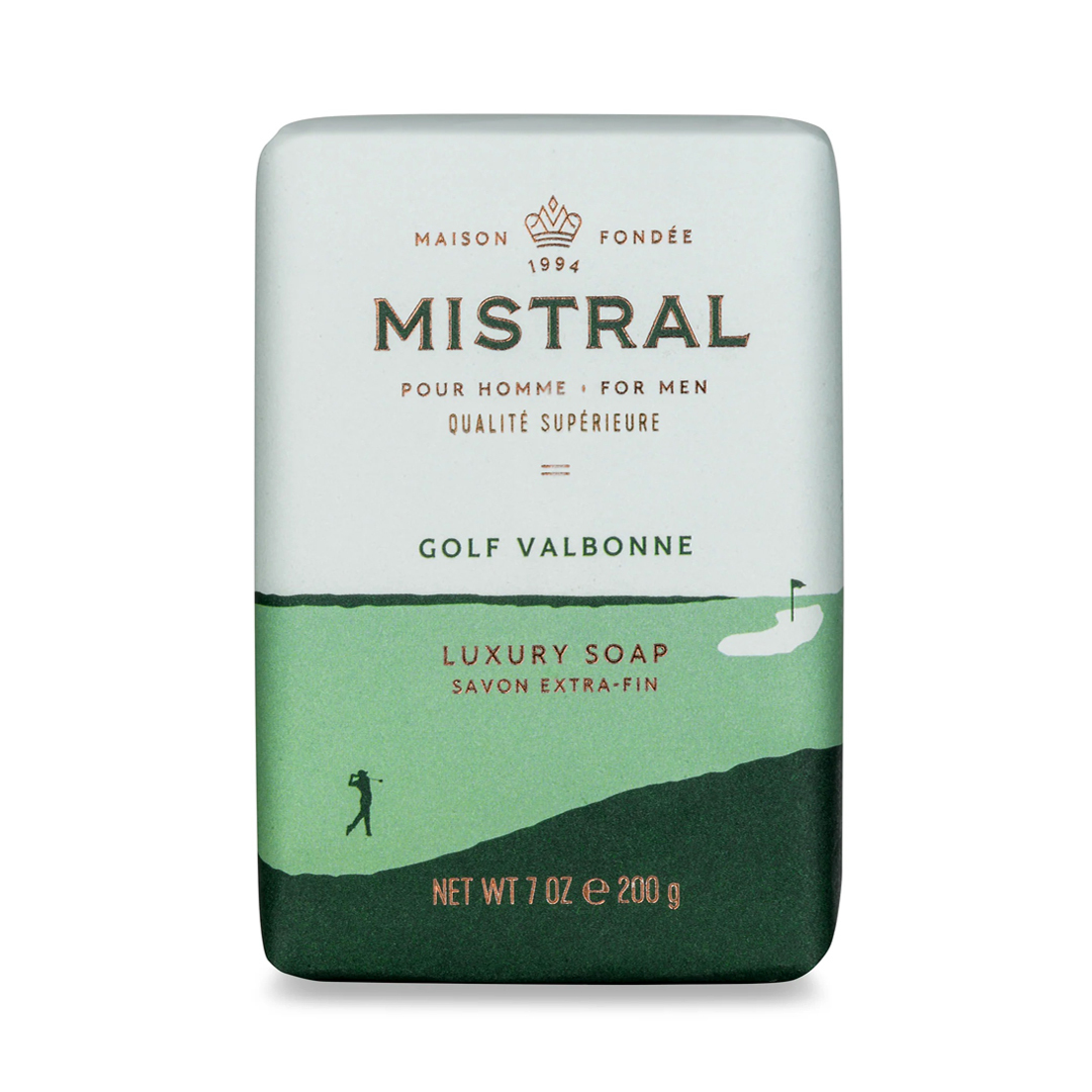 美國 Mistral - 風采 頂級奢華香水皂 / 沐浴香皂（Golf Valbonne）