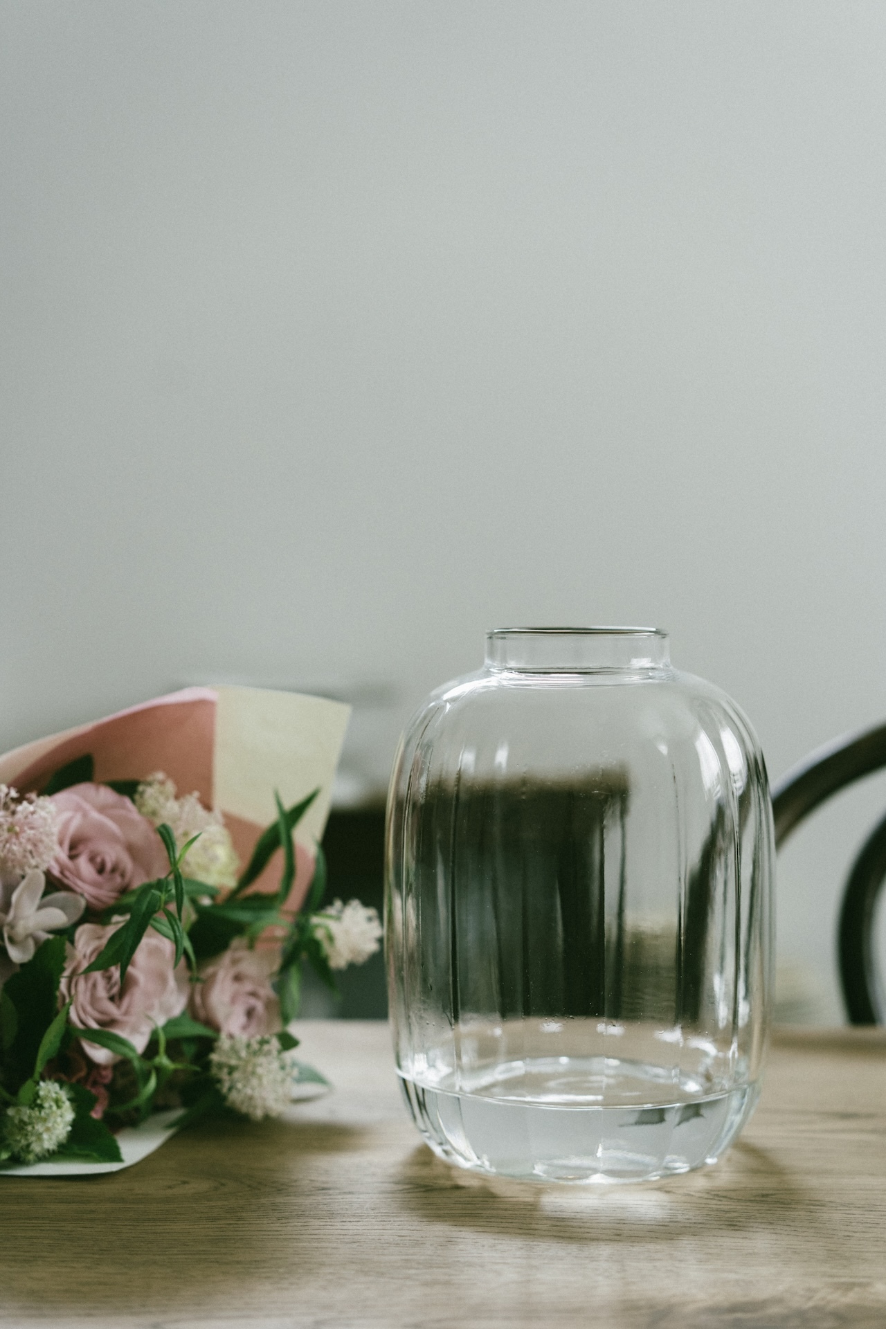 志成販売春夏新作清透玻璃圓潤花器