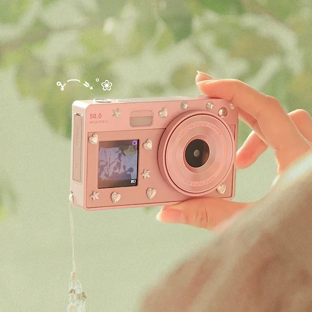 LUODIN Selfie Retro Dual Digital Camera 雙螢幕CCD相機