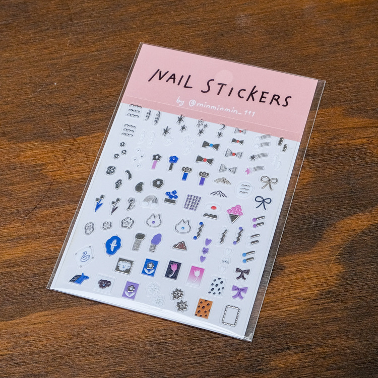 miii｜美甲貼｜銀色亮晶晶款