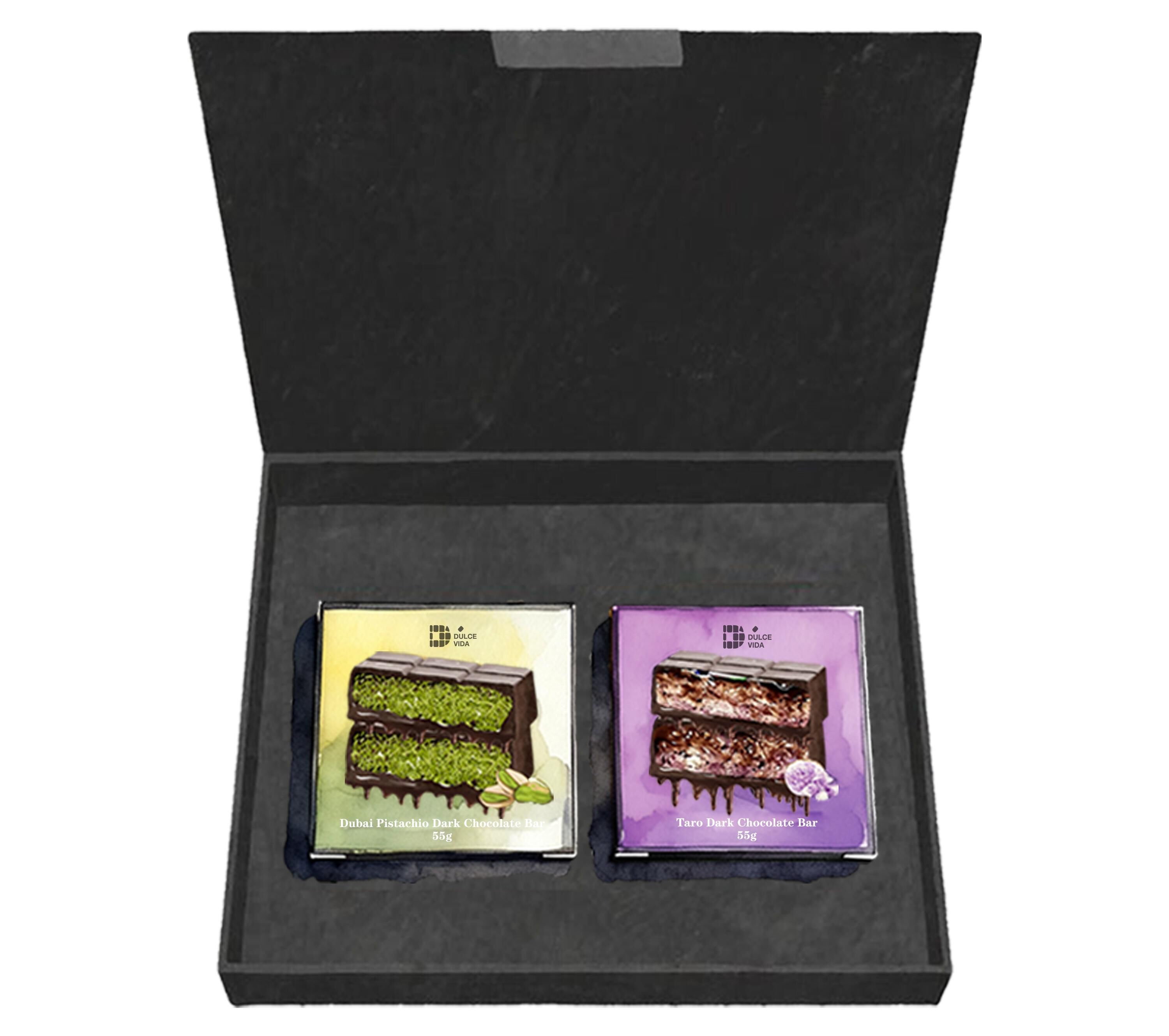 Premium Dubai Pistachio + Creamy Taro Crisp