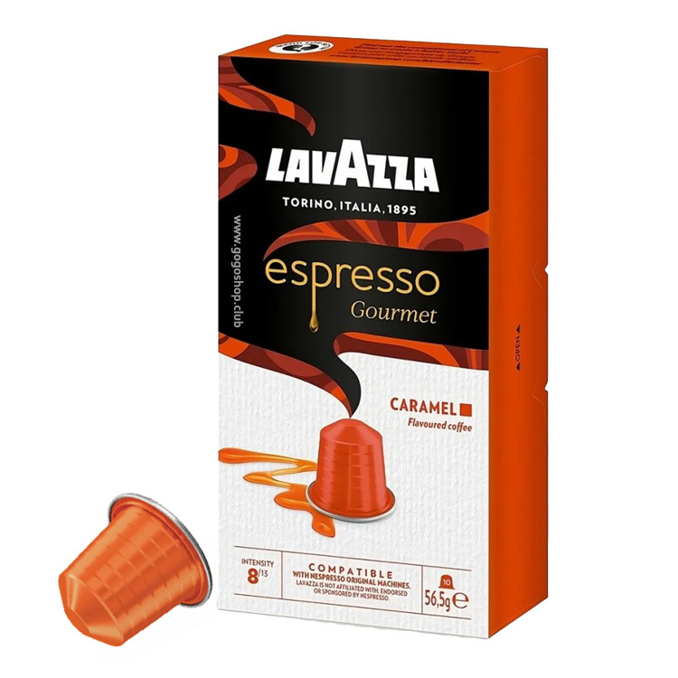 LAVAZZA  焦糖得味意式咖啡膠囊 (10 粒裝)  - 兼容 Nespresso