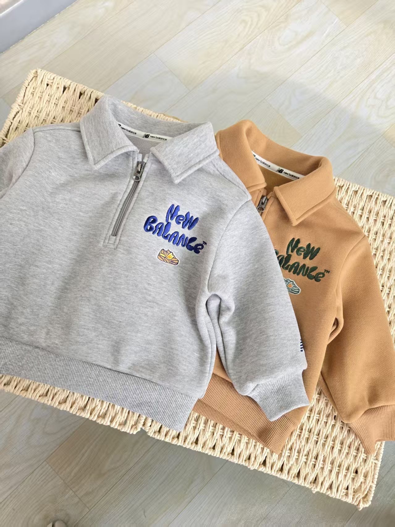 𝐍𝐞𝐰 𝐁𝐚𝐥𝐚𝐧𝐜𝐞 半拉鍊絨毛衛衣褲套裝