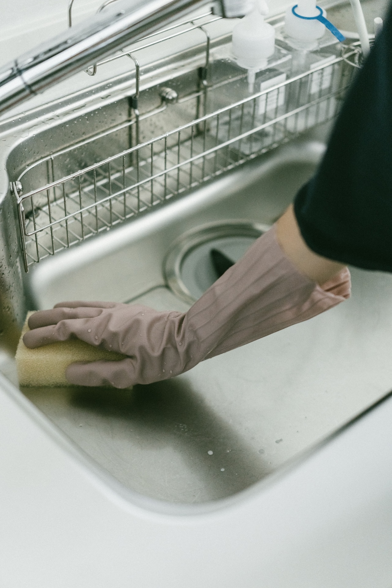 岡本株式會社日本製Casinina系列指尖加厚手腕加長家事手套