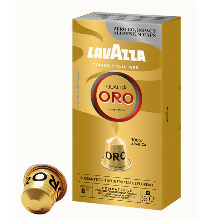 LAVAZZA  Qualità Oro 咖啡膠囊 (10 粒裝) 中度烘焙 - 兼容 Nespresso