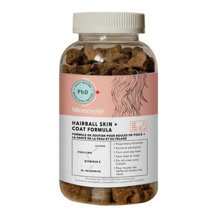 麥高臣|【益健毛】保健軟嚼肉塊120g-貓