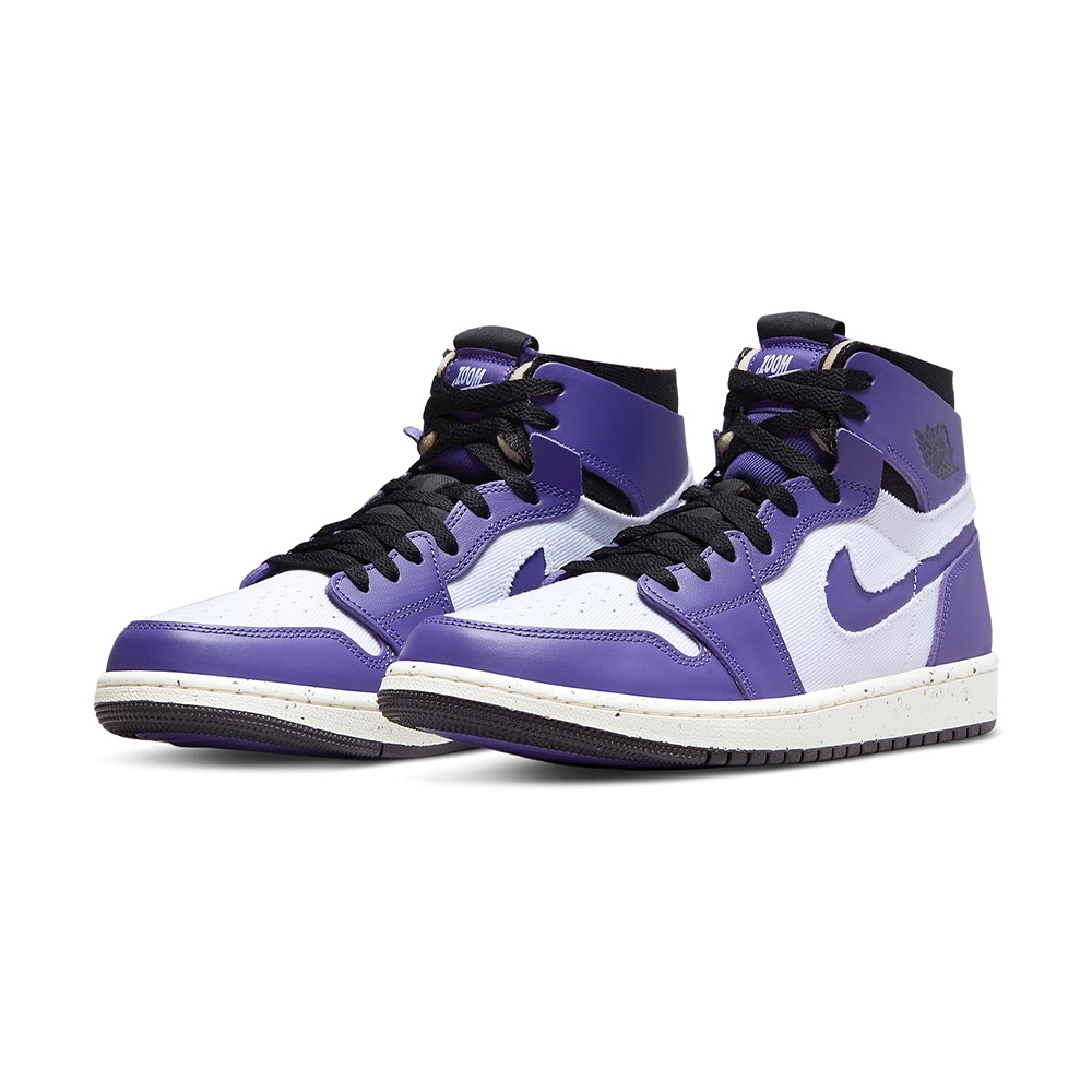 Jordan 1 High Zoom Air CMFT "Crater Purple" 山藥 男鞋 CT0978-501