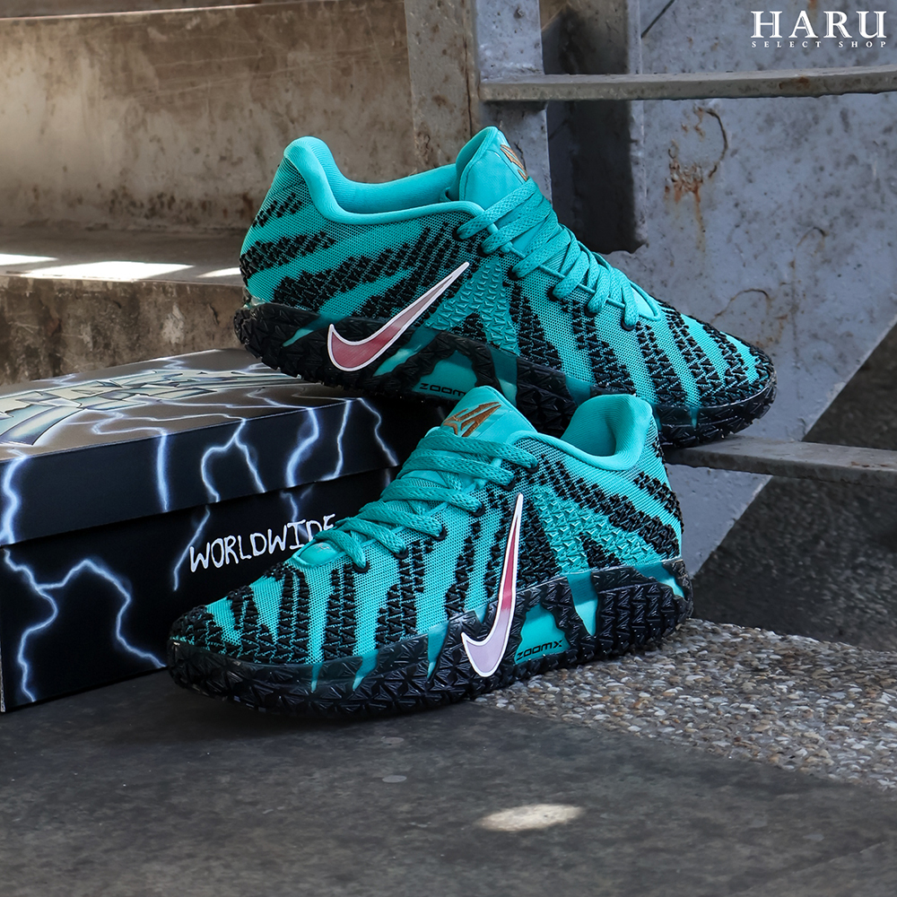 NIKE JA3 Scratch 3.0 籃球鞋 莫蘭特 實戰 籃球鞋 灰熊隊 黑綠 HF2794-300