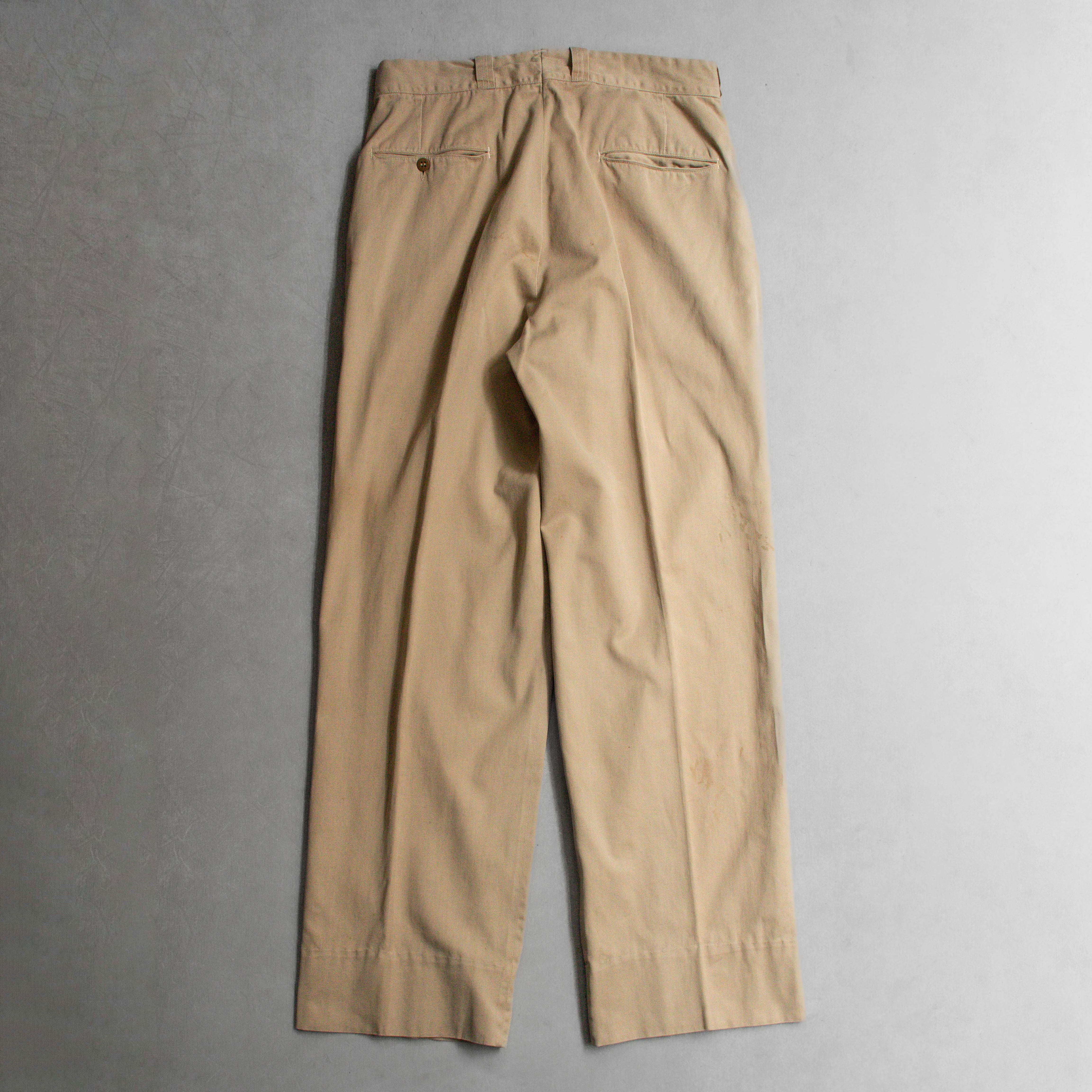 50S US ARMY CHINO PANTS 美軍 公發 長褲 直筒 卡其 長褲 A